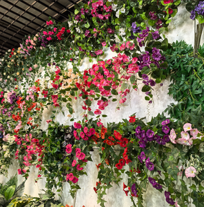 Décoration florale suspendue aux couleurs luxuriantes inspirée du <span class=keywords><strong>spa</strong></span> pour les centres de bien-être et les spas - Product Image 4