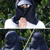 Sombreros de verano Sombrero de pesca al aire libre Pantalla UV Pescador Mujeres Hombres Gorra transpirable para viajes Senderismo