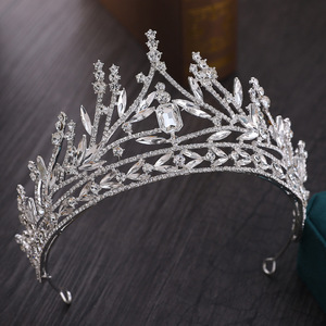 <span class=keywords><strong>Diadema</strong></span> di cristallo <span class=keywords><strong>e</strong></span> corone per le donne sposa strass da ballo Diadem da sposa accessori per capelli da sposa gioielli corona <span class=keywords><strong>diadema</strong></span> - Product Image 2