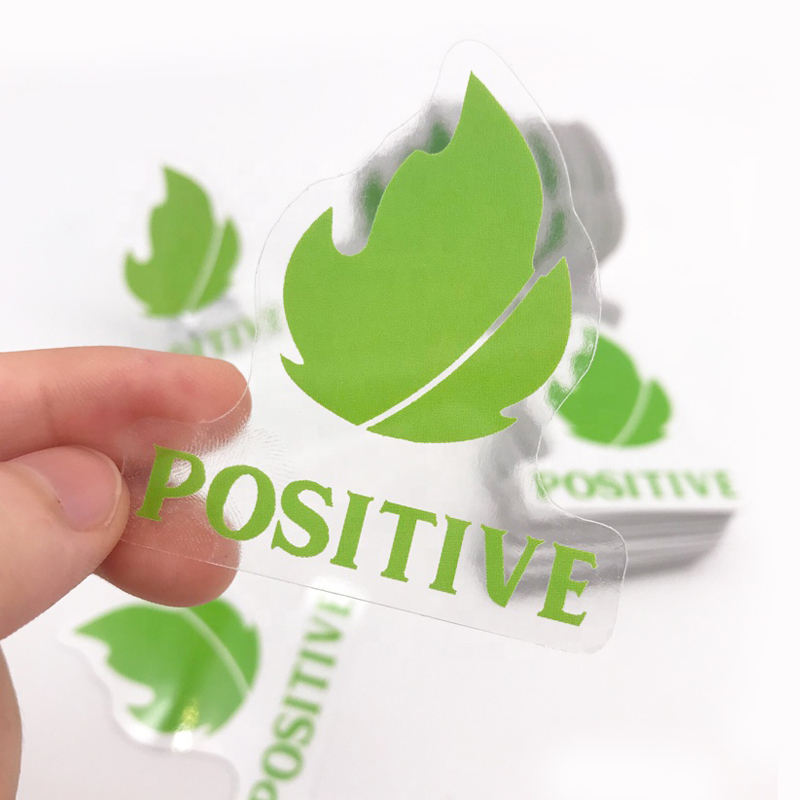 Clear Die Cut Sticker