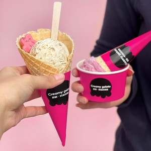 JN Bols et gobelets en papier biodégradable personnalisé Votre propre logo Impression UV 4oz/5oz/8oz/12oz Gobelets à crème glacée jetables pour l'expédition - Product Image 4