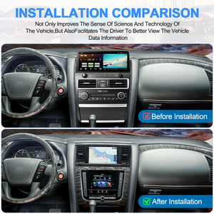 NaviHua New Design Car 12.3'' Android Touch Radio GPS Navigation Multimedia Carplay Auto Stereo for Nissan Patrol Y62 2021-2022 - Product Image 4