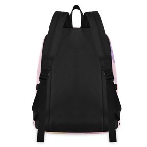 Kawaii Pink Kids Backpack <b>Set</b> with <b>Lunch</b> Bag Cute Donut Ice Cream Print Lightweight School Bags for Girls Kindergarten Preschool - Product Image 5