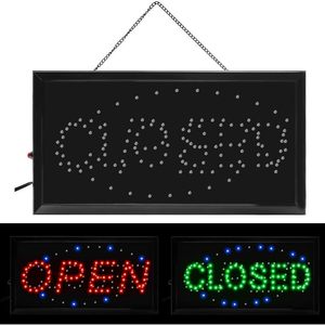 LED On Off <b>sign</b> advertising indoor hanging display board shop window <b>sign</b> indicator light ambient light luminous <b>sign</b> 110V 220V - Product Image 1