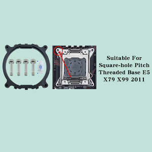 Qiuzaim 90Mm <span class=keywords><strong>Pc</strong></span> X99 Cpu Koeler 4 Heat Pipes 2011 Hoge Luchtstroom Lage Ruis Ideaal Voor X79 Am5 Overklokken & High-Performance Pcs E5 - Product Image 2