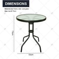 Ensembles de tables et chaises de loisirs d'extérieur, 3 chaises à dossier pour hôtels, villas, jardins, chaises en rotin pour usage en cour extérieure