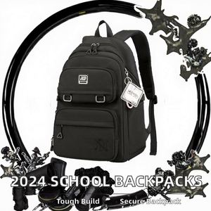 Mochila Escolar para Estudiantes de Secundaria, Niños y Niñas, Versión Simple, Popular, Mochila de Comercio Exterior, Poliéster - Product Image 2