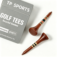 Simulateur de golf en silicone, support de tee personnalisé bleu avec haut-parleur intégré, tee de golf imprimé sur mesure, support de tee sur mesure, tapis et boîte d'allumettes