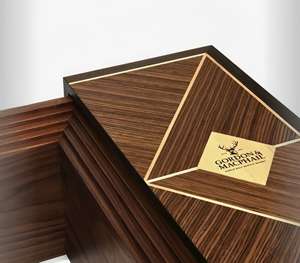 Boîtes coulissantes en bois de luxe haut de gamme pour vin et tequila, fabriquées à la main, emballage laser pour brandy et whisky, recyclables - Product Image 2