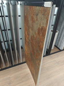 Carrelage souple en porcelaine effet <span class=keywords><strong>pierre</strong></span> calcaire dorée moderne MCM pour revêtement mural de luxe des halls <span class=keywords><strong>d</strong></span>'hôtels et des villas - Product Image 5