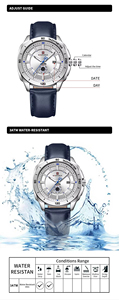 En Stock 1 Pieza Reloj de Pulsera de Cuarzo para Hombre Naviforce 9269 con Logotipo Personalizado, 50 Piezas, Fabricante OEM ODM, Diseño de Esfera de Lujo - Product Image 2