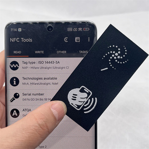 ป้ายสี่เหลี่ยมอเนกประสงค์ปักลายพร้อมชิป NFC สำหรับเสื้อผ้าและกระเป๋าเดินทาง - Product Image 4
