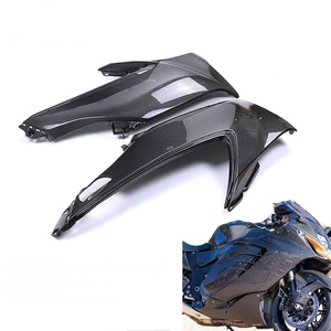 Panneaux latéraux supérieurs avant en fibre de carbone sèche 3K pour Suzuki GSX1300R Hayabusa 2021-2026, carénages latéraux avant de moto - Product Image 1
