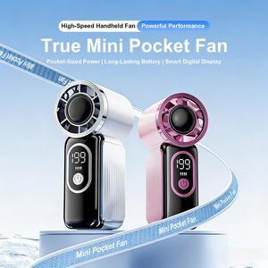 Ventilador de Escritorio Portátil Plegable Mini Tipo-C de Carga Rápida y Funcionamiento Silencioso para Hogar y Oficina, Venta al Por Mayor - Product Image 2