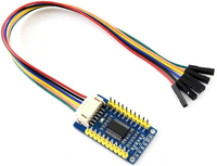 Tarjeta de Expansión de E/S AISmartlink Waveshare MCP23017 con Interfaz I2C, Expande 16 Pines de E/S, Permite Apilar 8 Unidades