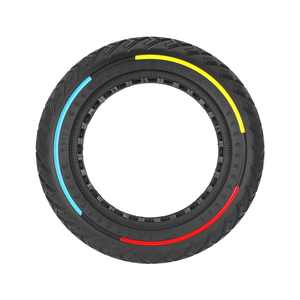 Neumáticos ULIP de 9.5 Pulgadas para Scooter Eléctrico NIU KQI3, Neumático Sólido Todoterreno con Círculo Tricolor, Disponible en Almacén de la UE - Product Image 3