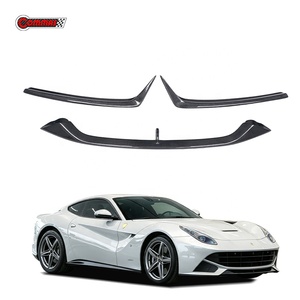 ชุดแต่งลิ้นหน้าคาร์บอนไฟเบอร์ทรง RZ สำหรับ Ferrari F12 Berlinetta คาร์บอนแท้แบบ Pre-Preg สำหรับกันชนหน้า - Product Image 1