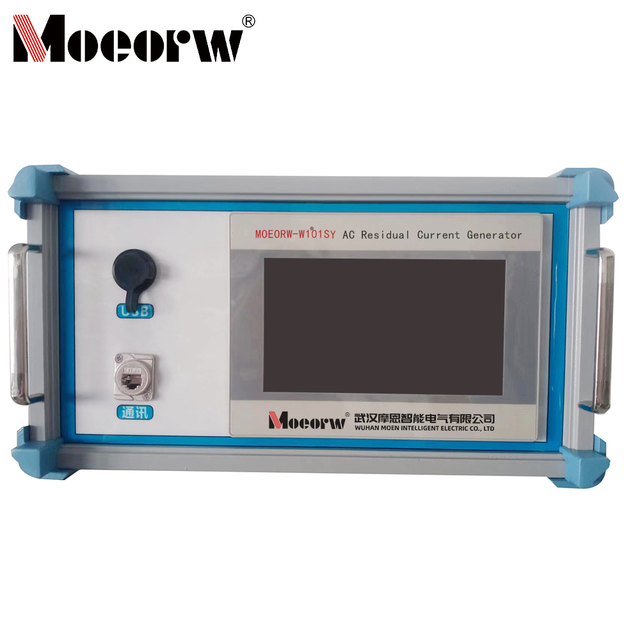 AC Residual Current Generator 10A 0.1% High Precision 3-Phase Programmable Current Source  for Substation Power Plant CT Test