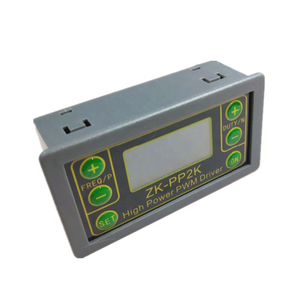 منظم سرعة المحرك LED قابل للتعديل ZK-PP2K بتيار مستمر <span class=keywords><strong>3.3</strong></span>~30 فولت 12 فولت 24 فولت مع خاصية التعتيم وتردد النبض ونسبة التشغيل PWM 8 أمبير 150 واط - Product Image 3