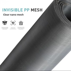 <span class=keywords><strong>Moustiquaire</strong></span> en acier inoxydable résistante aux griffures et aux morsures des animaux domestiques, anti-moustiques, installation DIY, invisible, durable, protection UV - Product Image 4