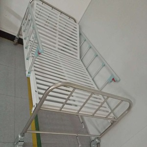 Cama de Hospital Manual Joyful Abundance Slv-B4010 Blanca con Barandilla - Product Image 3