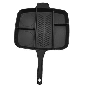 Divided Cast Aluminum Skillet 5 in 1 Multi Section Frying <strong>Pan</strong> - Product Image 3