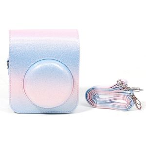 Bolsa de cuero de PU con protección de cámara de cielo estrellado colorido para Fujifilm <span class=keywords><strong>Instax</strong></span> <span class=keywords><strong>Mini</strong></span> 12 funda protectora - Product Image 1