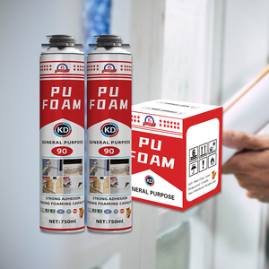 Trắng mở rộng cứng nhắc <span class=keywords><strong>PU</strong></span> bọt cách Nhiệt Cứng poliuretano <span class=keywords><strong>espuma</strong></span> phun Closet Cell caulking với Polyurethane nguyên liệu chính - Product Image 4