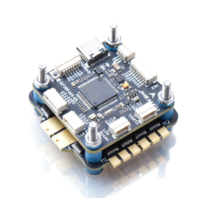 JHEMCU F405 Flight Controller 8S AM32 80A 32-bit ESC F405 Flight Tower FPV Racing Drone