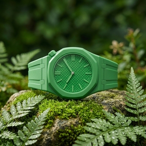 Correa Compatible con <span class=keywords><strong>Reloj</strong></span> de Bolsillo <span class=keywords><strong>Royal</strong></span> <span class=keywords><strong>Oak</strong></span> X Swatch Edición Conjunta <span class=keywords><strong>Royal</strong></span> Pop con Correa Integrada Modelo AP BD - Product Image 4