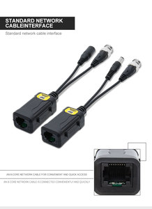 CCTV empalme tipo <span class=keywords><strong>Balun</strong></span> Converter Rj45 <span class=keywords><strong>Video</strong></span> <span class=keywords><strong>Power</strong></span> 2 en 1 8MP <span class=keywords><strong>Video</strong></span> <span class=keywords><strong>Balun</strong></span> - Product Image 4