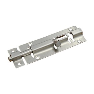 Serrure de porte/fenêtre Denite en acier inoxydable, type chinois, à vis latérale 001, finition brossée, à montage en surface - Product Image 1