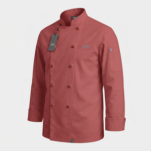 Chaqueta de Chef de Alta Calidad, Material de Mezcla de Algodón, Ajuste Cómodo, Ropa de Trabajo Profesional para Chefs, Cocineros y Personal de Cocina - Product Image 3