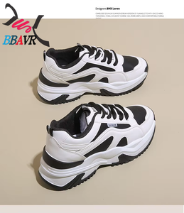 Breathable Upper High Sole <b>Women's</b> Flat Platform Walking Jogging Gym Shoes Sneakers Flats for <b>Women</b> - Product Image 6