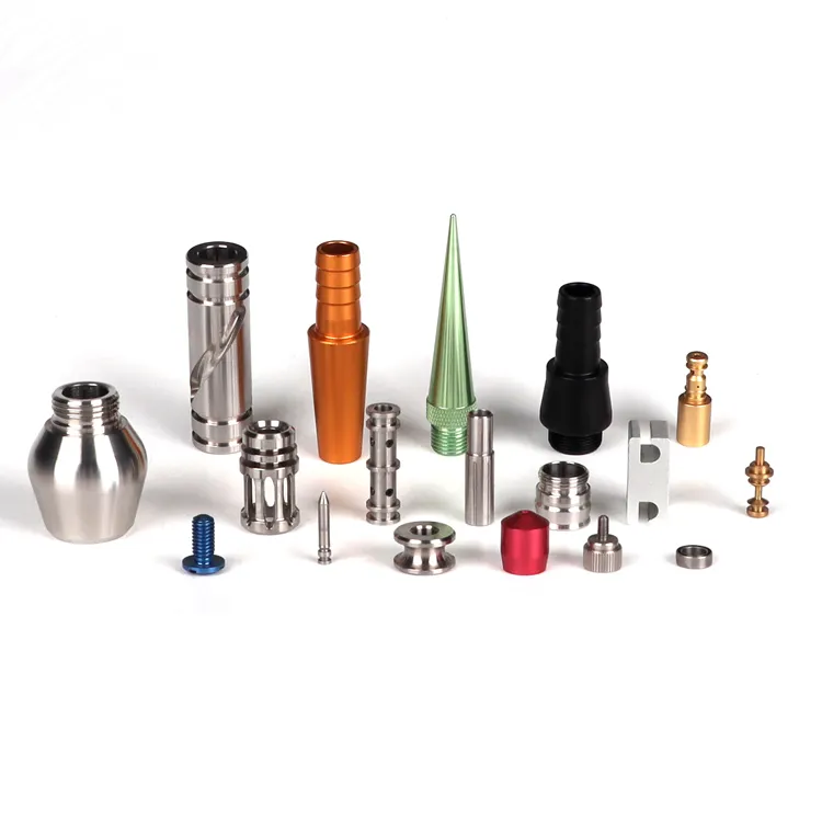 High precision custom CNC machining aluminum/steel/copper/brass/titanium alloy parts CNC turning machinery parts