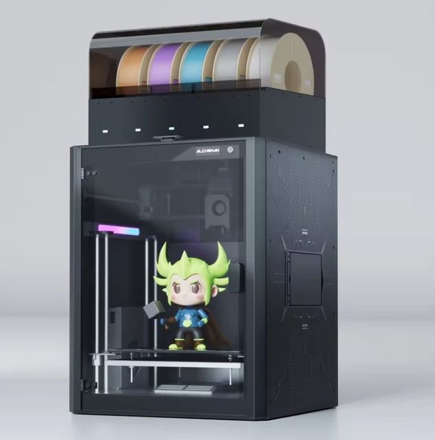 Flashforge Creator 5 Pro 3D Printer 4 Toolhead Enclosed High Speed CoreXY Multi Material Multi-Color FDM 3D Printer