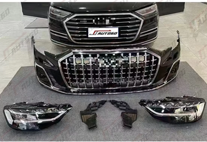 ชุดบอดี้รถยนต์สำหรับ D5 <span class=keywords><strong>A8L</strong></span> รถ <span class=keywords><strong>Audi</strong></span> A8 2018-2022 50 55 <span class=keywords><strong>60</strong></span> TDI <span class=keywords><strong>TFSI</strong></span> Quattro อัพเกรดเป็น2023 + ไฟหน้า D5PA Horch - Product Image 3