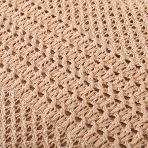 Produttore di maglieria personalizzata primavera estate manica <span class=keywords><strong>marrone</strong></span> cava abito maglione lavorato a <span class=keywords><strong>maglia</strong></span> da donna - Product Image 6