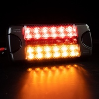 ADR personnalisable 12V/24V Rectangle LED Camion Lumières Turn Stop Reverse LED Signal Lights Truck Tail Lights