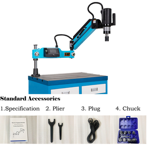 Machine de taraudage automatique M16 M24 M36 M48 avec bras flexible pour taraudage et perçage, taraudeuse M16 M24 M36 - Product Image 5