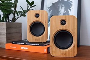 House of Marley Get Together Duo, Potenti Altoparlanti da Scaffale <span class=keywords><strong>con</strong></span> Connettività <span class=keywords><strong>Bluetooth</strong></span> Wireless e Materiali Sostenibili - Product Image 2