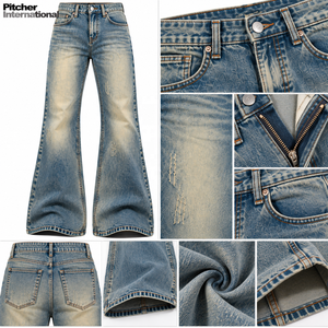 Wholesale <b>mens</b> raw denim <b>jeans</b> Custom <b>mens</b> raw denim <b>jeans</b> Raw denim Rigid Cotton Private Label Brand - Product Image 6