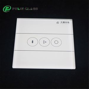 Felix Glass - High Quality Touch Ultra-Clear <b>Waterproof</b> IP67 Glass <b>Lighting</b> <b>Switch</b> Panel for Hotel Use - Product Image 1