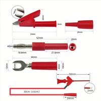 Kit de sondes de test universelles pour multimètre série A67I P1503E, pointes de test de remplacement, testeur d'aiguilles, crochet de test IC SMD, pince crocodile