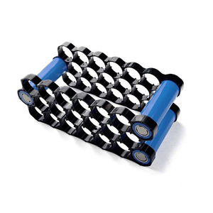 CTD 18650 브래킷 스페이서 리튬 <span class=keywords><strong>18560</strong></span> 트레이 주최자 3x18650 팩 라운드 단일 리튬 벌집 원통형 배터리 셀 홀더 - Product Image 4