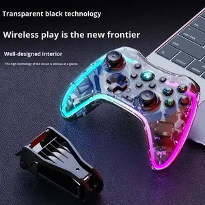 للتبديل مع تصميم مريح شفاف وهج RGB متوافق مع الكمبيوتر Android <span class=keywords><strong>IOS</strong></span> عبر - Product Image 2