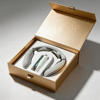 Boîte cadeau personnalisée à clapet avec couvercle magnétique et insert blister pour l'emballage de marques de masseurs et de produits bien-être