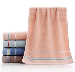 Serviette rayée en pur coton, best-seller en vente directe, couleur unie et multicolore, technique de tissage domestique - Product Image 4