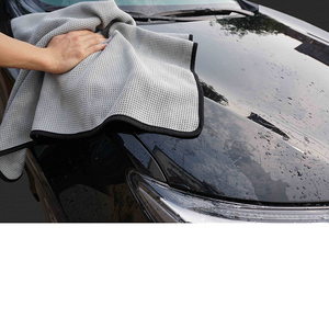 Gran microfibra Waffle tejido de secado toalla de la limpieza del coche detallando tela - Product Image 5