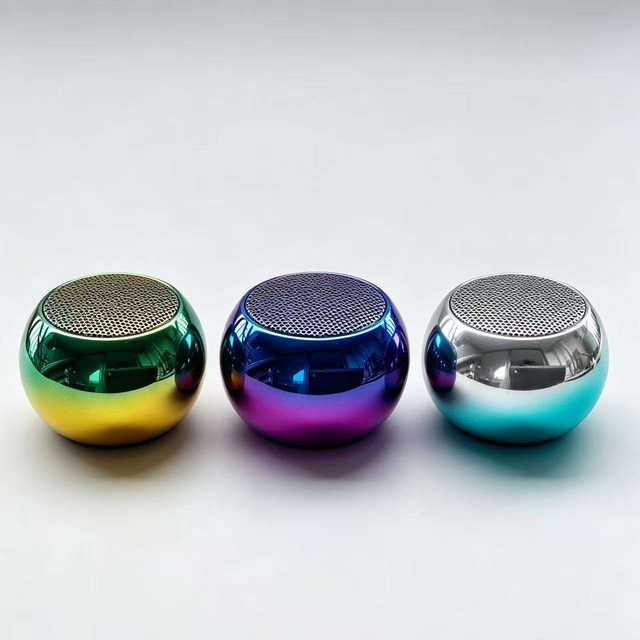 Top Sale Mini Portable Gradient Speaker TWS Wireless Stereo Small Speaker Outdoor Travel Camping Home Desktop Audio
